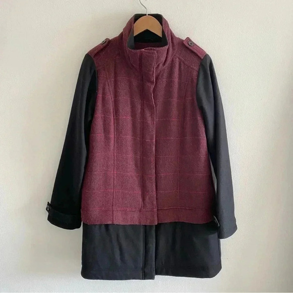 prAna Womens Medium Caprise Insulated Jacket Redberry Sz Small - Picture 1 of 10